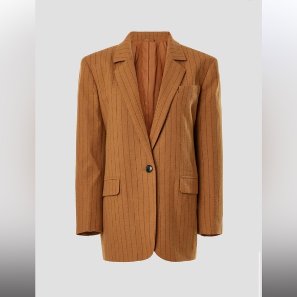 Madewell Oversized Blazer in Pinstripe - Picture 5 of 5